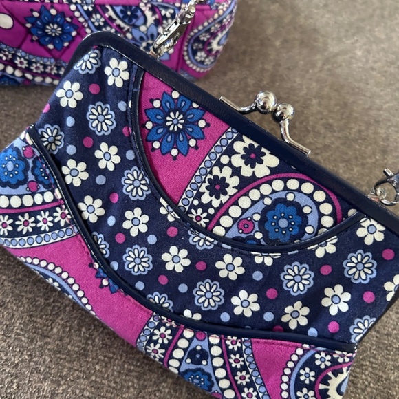 🍂Floral Paisley Set of 2 Vera Bradley Purses - Picture 2 of 16